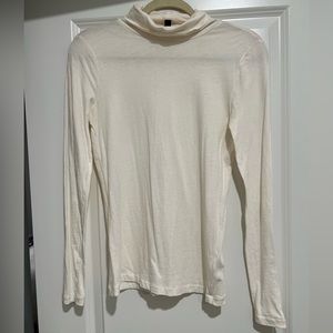 J Crew Mercantile Cream long Sleeve Top